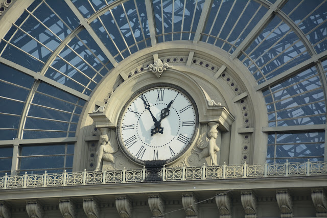 Central Station Budapest clock