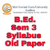 B.ED Sem 3 old Paper 