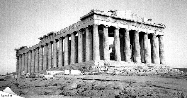 1970年代・ギリシア・アテネ・パルテノン神殿 Parthenon in1970s, Acropolis of Athens／©legend ej