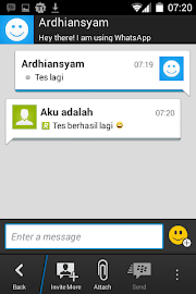 ScreenShot BBM Untuk Android Gingerbread Beta-1