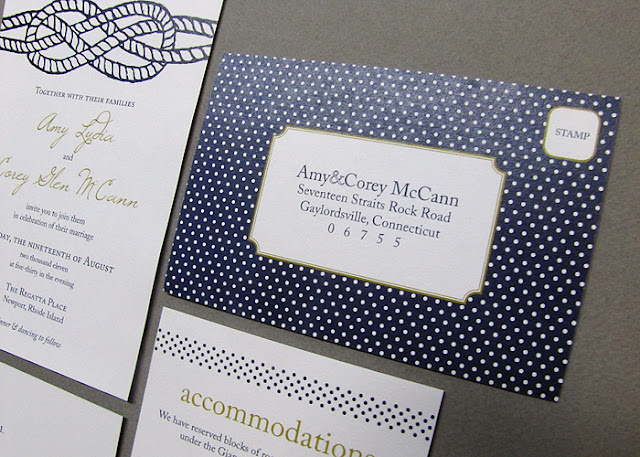 Amy 39s Modern Nautical Wedding Invitations Wednesday June 29 2011