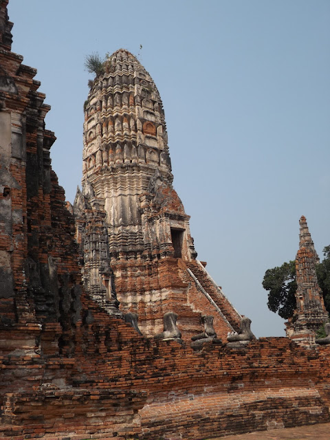 Wat chaiwatthanaram, temple Thaïlande, Ayutthaya, location vélo, guesthouse