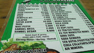 Menu Bebek Goreng Haji Slamet Purwokerto