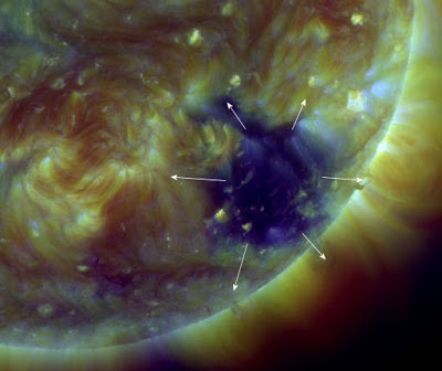 AGUJERO CORONAL 17 DE DICIEMBRE 2012