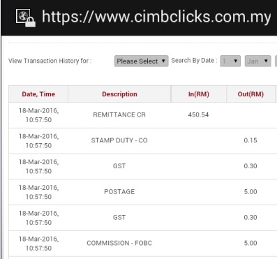 Cara Tunaikan Cek Luar Negara - Bank Malaysia