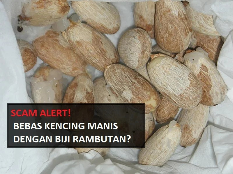 PENIPUAN cyber isu biji rambutan dan diabetes