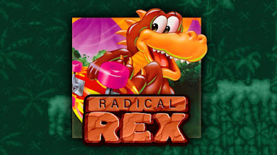 Qubyte Classics Radical Rex New Game Switch Xbox Ps4