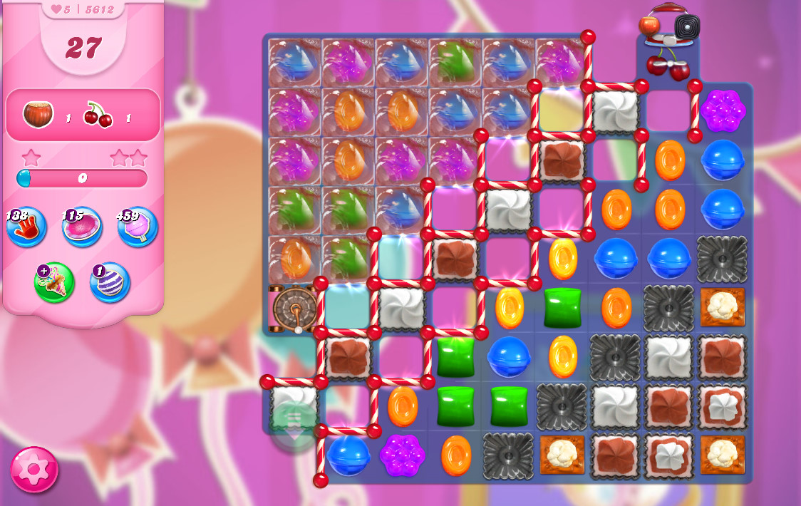 Candy Crush Saga level 5612