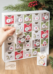 Christmas Countdown Advent Calendar Kit Stampin Up