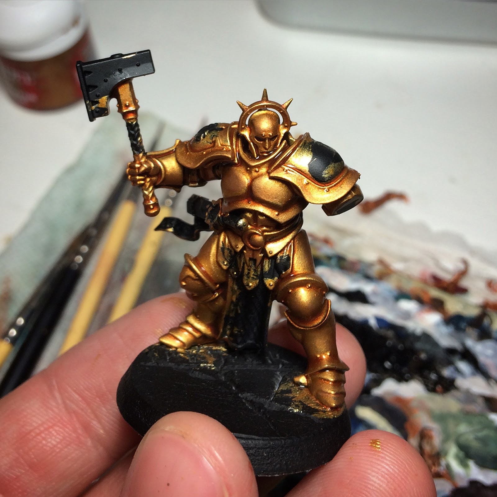 Mengel Miniatures: REVIEW: Liberator and Retributer Gold Paints