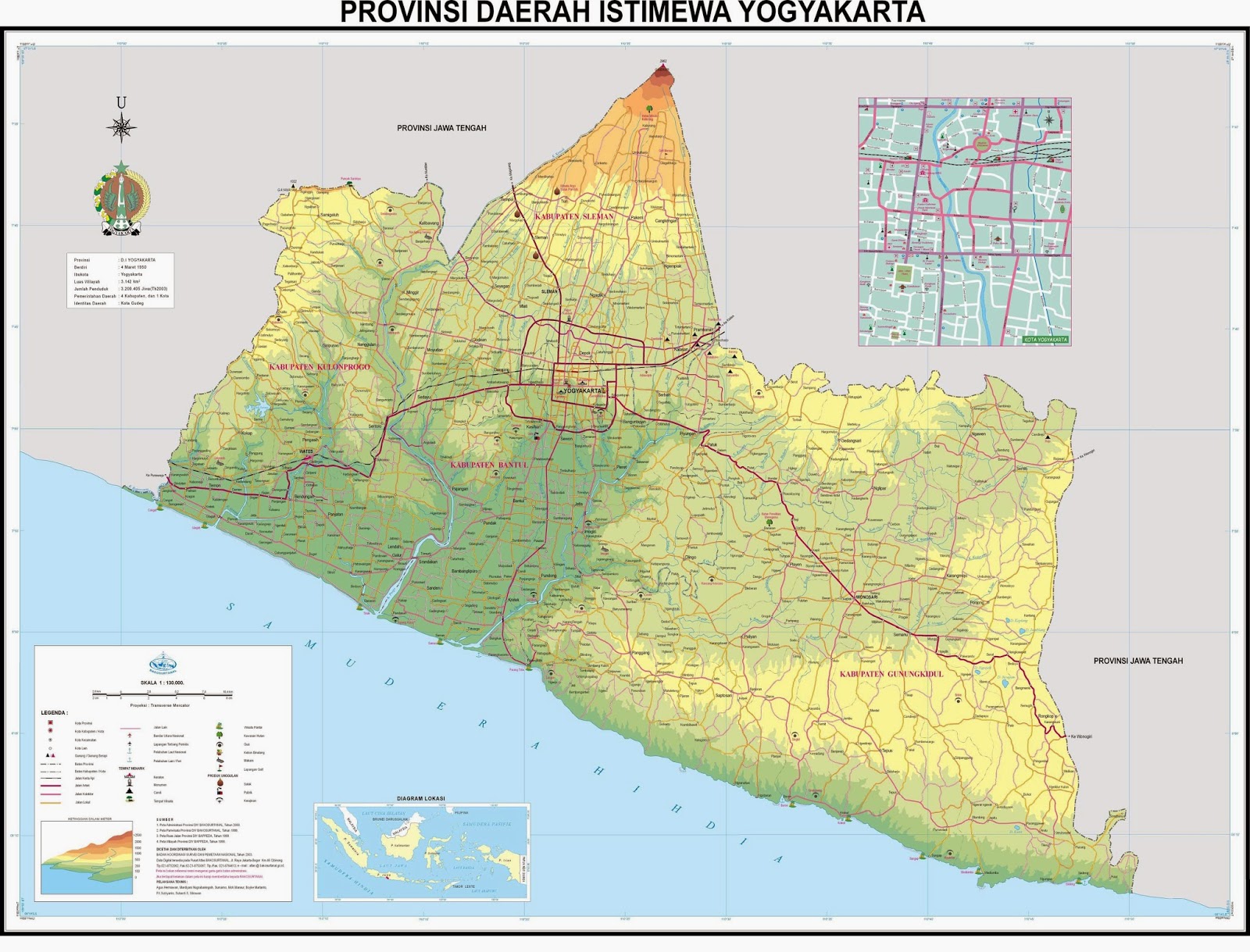  Peta Jogja Berbagai Tipe Altovart Blog