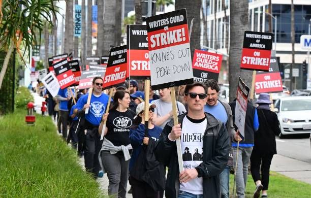 Hollywood Actors and Writers Strike for Fair Pay