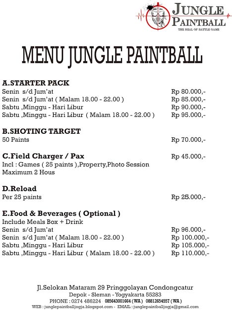 Jungle Paintball Jogja