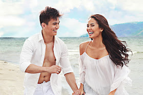 Tom Rodriguez as Sergio and Miss World 2013 Megan Young as Marimar
