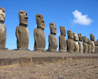 tatuaje isla pascua. Estatuas Isla de Pascua - wallpaper