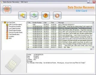 استعادة الملفات المحذوفة من خط التليفون Sim Card Data Recovery Software V5.3.1.2