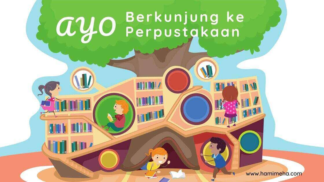 Ayo berkunjung ke perpustakaan