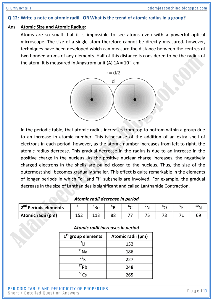 periodic-table-and-periodicity-of-properties-short-and-detailed-question-answers-chemistry-9th