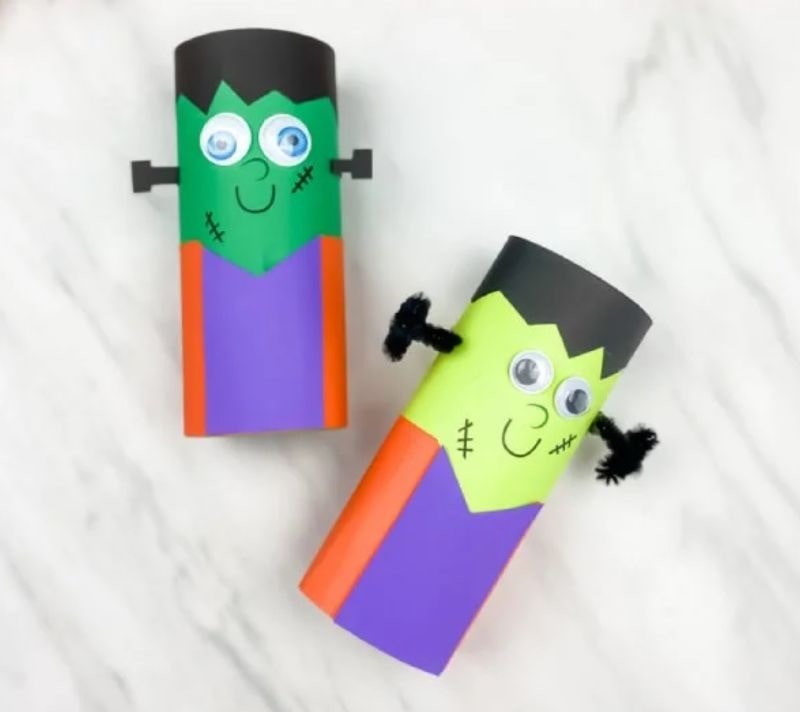 Halloween Kids' Craft: Toilet Paper Roll Pals - Mommysavers