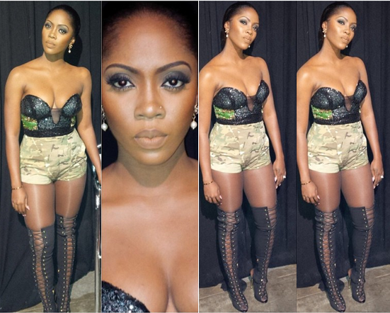 DAMN!! SEE Tiwa Savage's Channel O Performance Outfit -- So So So Killing!!