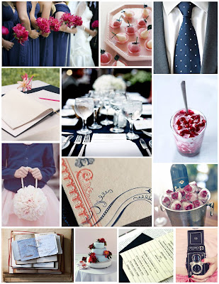 board is all about the romance soft pink soft blue and dramatic navy