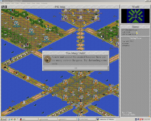 Today We Play: Civilization 2 Gold Limits