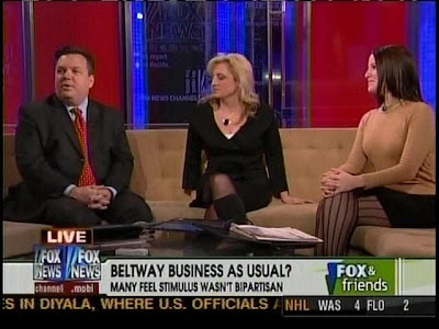 Sexy Thighs on Cupp On The Right On Fox Friends