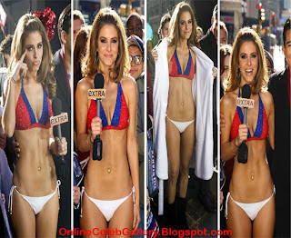 Maria Menounos Bikini, Super Bowl Bikini