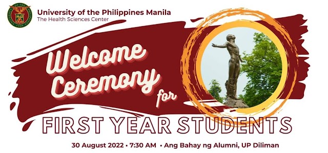Welcome Ceremony for First Year Students of UP Manila 