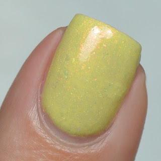 yellow nail polish