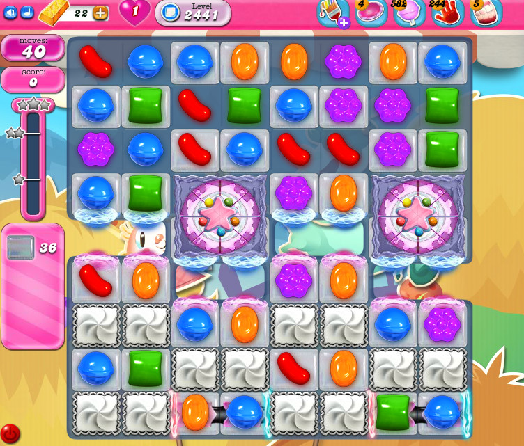 Candy Crush Saga level 2441