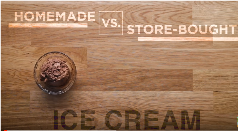 Homemade Vs. Store-bought: Ice Cream 