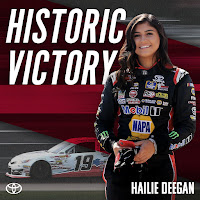 Hailie Deegan - First Female Driver To Score Series Victory