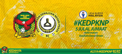 Kedah vs PKNP Live Streaming Liga Super 5.7.2019