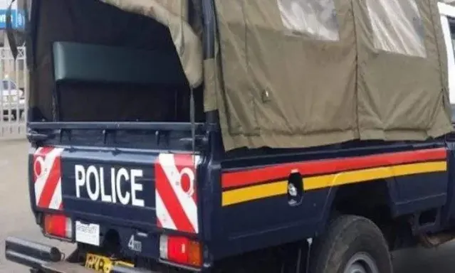 Kenya Police car