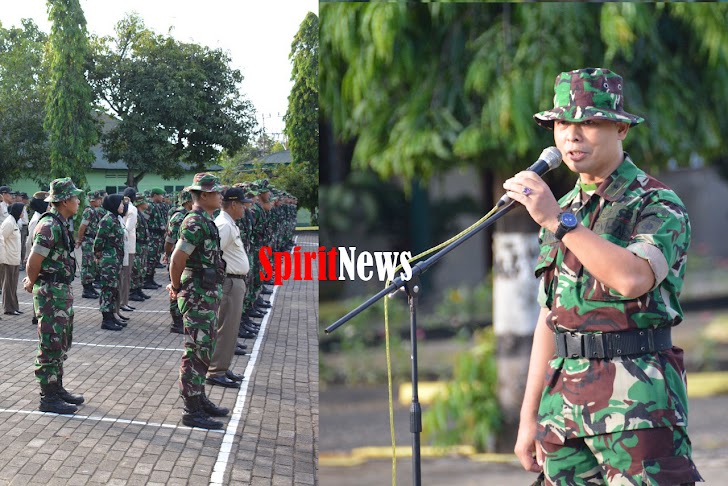 Paur Prod Penrem 141/Tp, Anggota, Pns dan Balakrem Apel dan Senam Kerja 