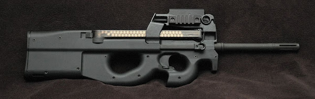 FN P90 Submachine gun made in belgium