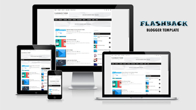 Flashback Responsive Blogger Template