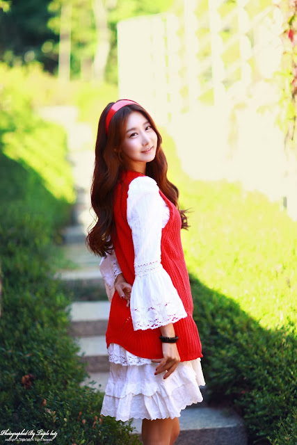 3 Park Hyun Sun outdoor - very cute asian girl-girlcute4u.blogspot.com