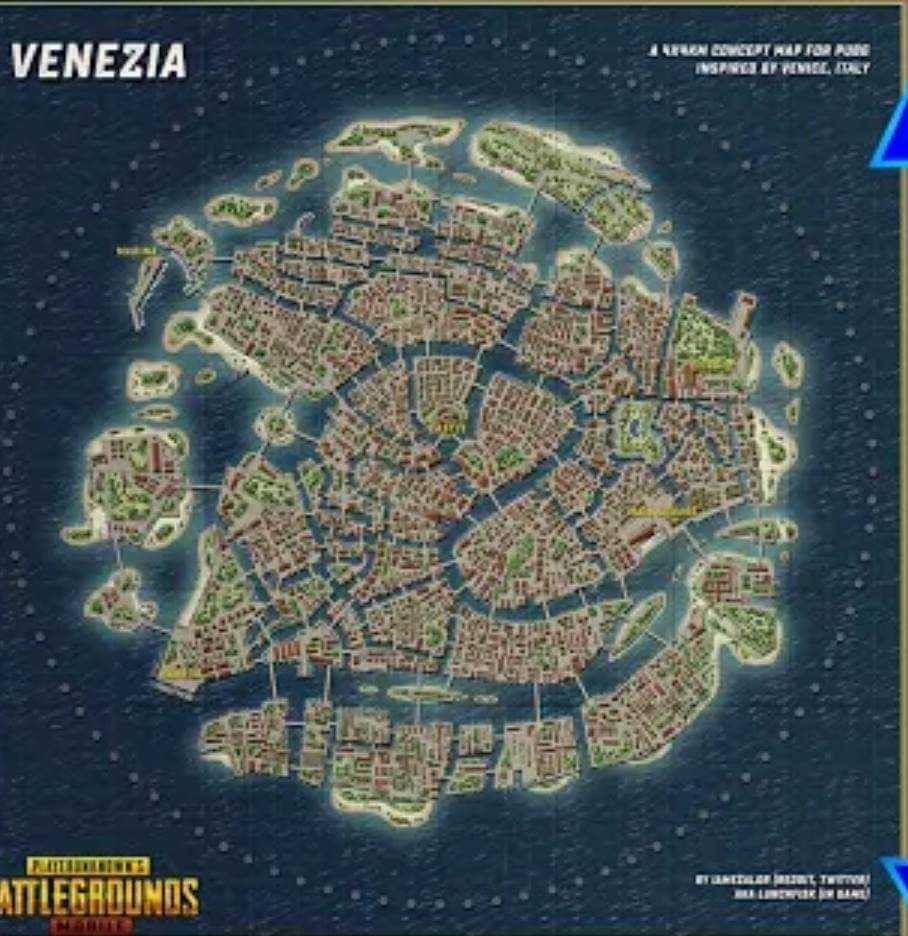 Pubg new map- Venezia Pubg Professor- pubg mobile tips and ...