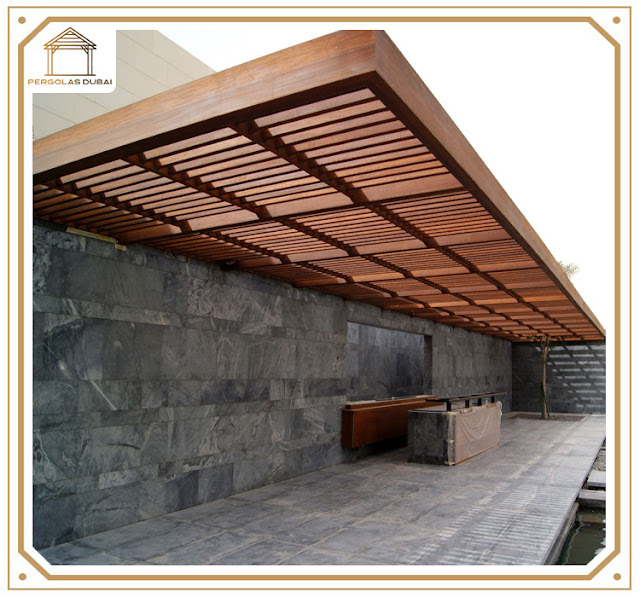 Wall pergola