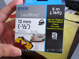 Epson iron on labels