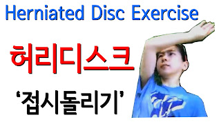 Herniated disc exercises Disk Spinning from hanmomtv pain relief