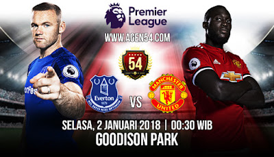 Prediksi Bola Jitu Everton vs Manchester United 2 Januari 2018