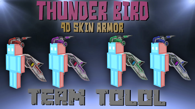 Thunder Bird 4D Armor Skin | Minecraft Addon