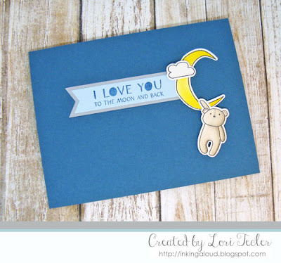 To the Moon and Back card-designed by Lori Tecler/Inking Aloud-stamps and dies from WPlus9