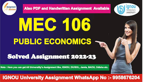 mec 106 question paper; mec-108; ignou; mec-109; mec-007; c-007 study material