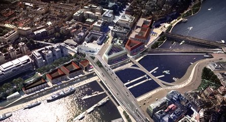 Foster + Partners will Create a Quay of Stockholm