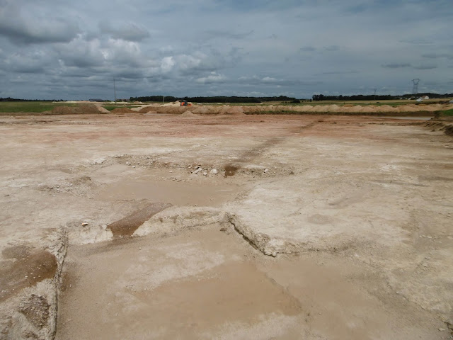 Gallo-roman 1C archaeological dig site, Indre et Loire, France. Photo by Loire Valley Time Travel.