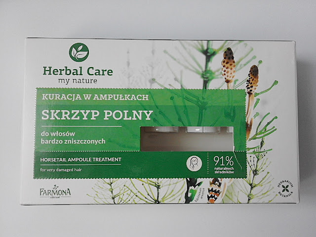 Kuracja w ampułkach Skrzyp polny herbal care farmona